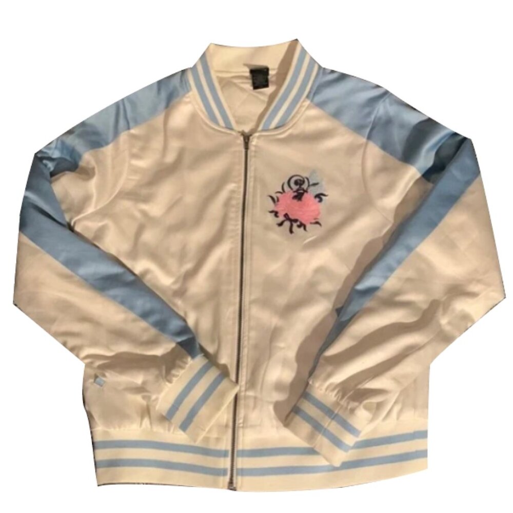 RARE Alice in wonderland statin bomber jacket size SM
